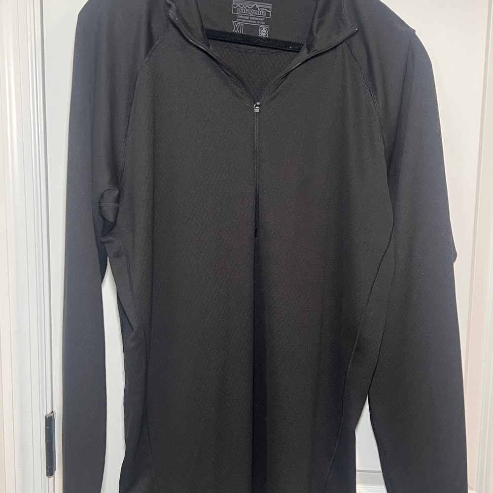 Patagonia Black Quarter-Zip Pullover